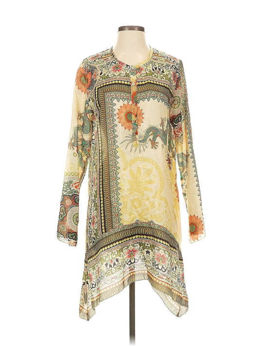 Long Sleeve Silk Top