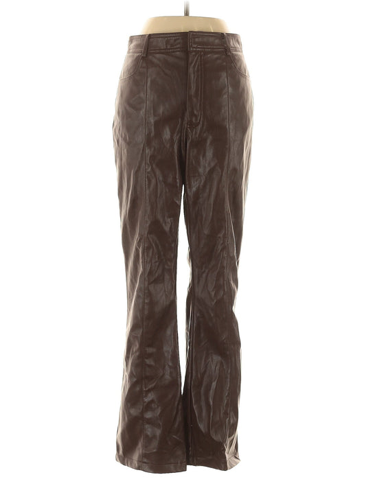 Faux Leather Pants